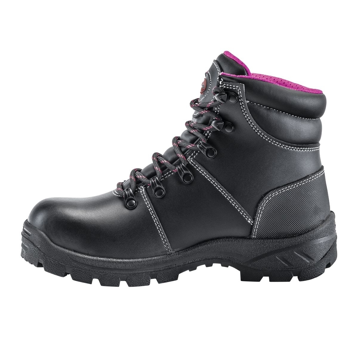 FSI FOOTWEAR SPECIALTIES INTERNATIONAL NAUTILUS Avenger Women's 6 Builder Steel Toe Waterproof EH Work Boots Black - A8124 BLACK - BLACK, 7