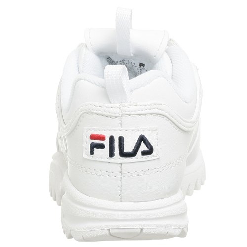 Fila Disruptor II Sneaker(Little Kid) 5.5 WHT/PCT/RED