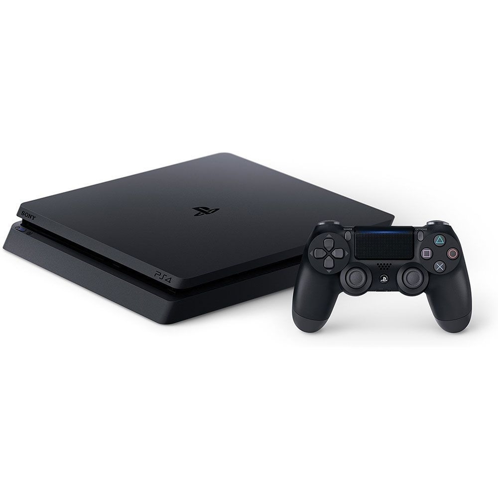 Sony Playstation 4 Slim 1TB Console (CUH-2215B) And Controller - Black
