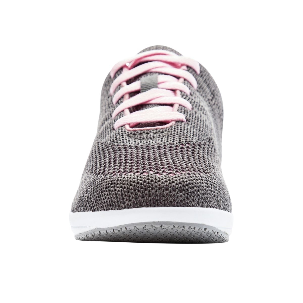 Propet Women's Washable Walker Evolution Sneaker Grey/Pink - WCS012MGPI GREY/PINK - GREY/PINK, 10-2E