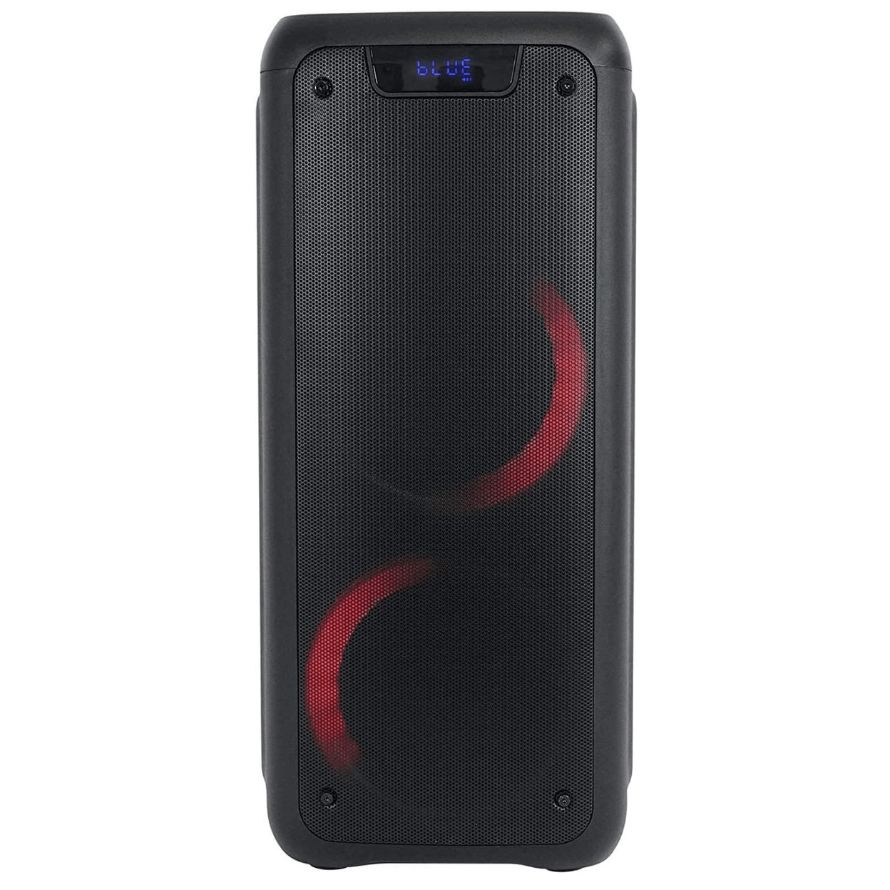 Norcent Dual 6.5 Portable Party Bluetooth Speaker With Flashing LED Lights