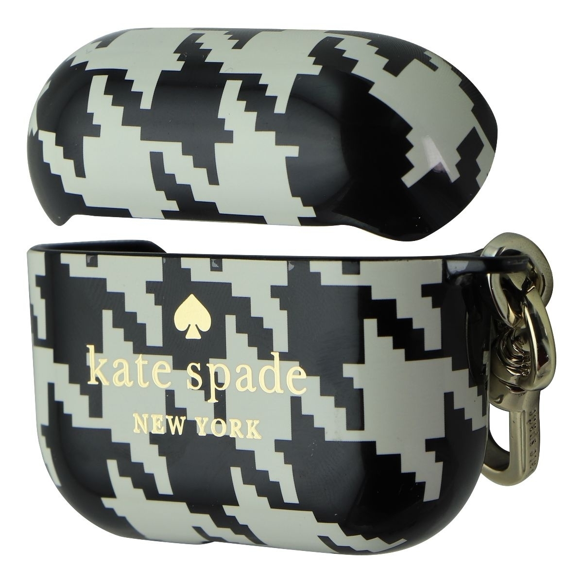 Kate Spade Protective Case For Apple AirPods (3rd Gen) - Black/White Pattern