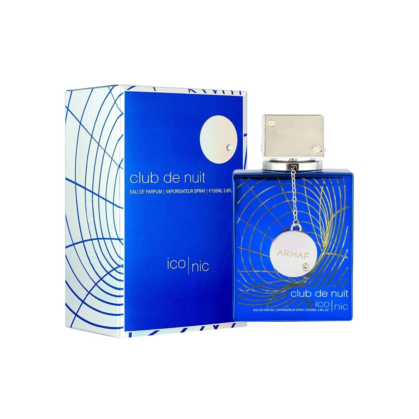 Armaf Club De Nuit Blue Iconic EDP Spray 3.6 Oz For MEN