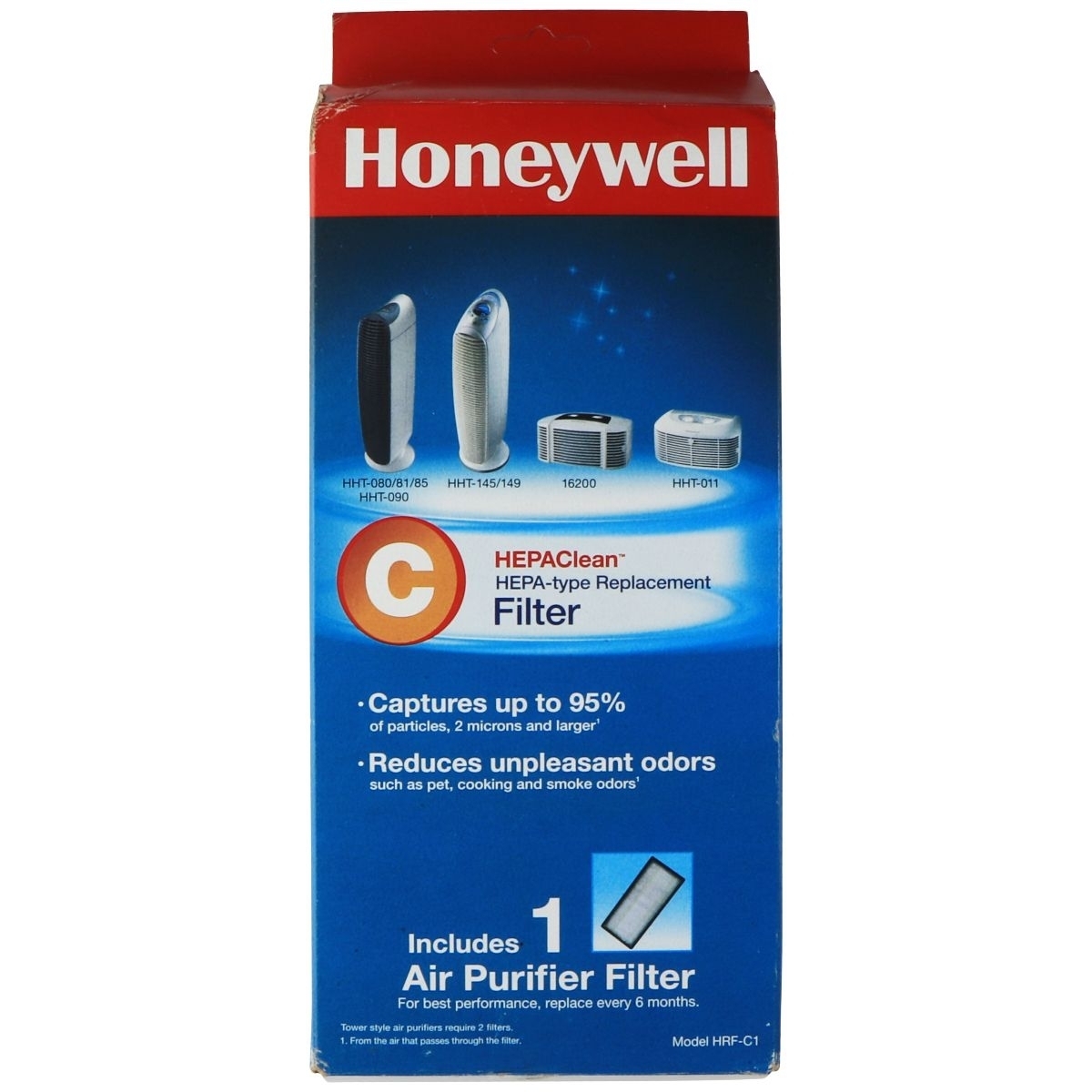 Honeywell (Filter Type C) HEPAClear Replacement (HRF-C1)