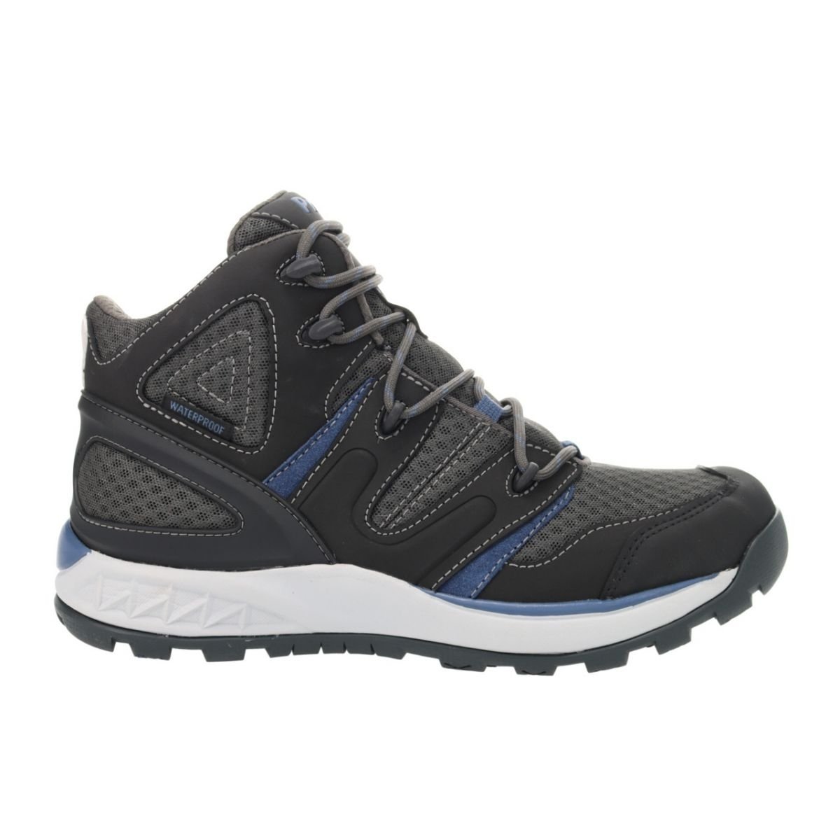 Propet Men's Veymont Waterproof Hiking Boot Grey/Blue - MOA022SGRB GREY/BLUE - GREY/BLUE, 14