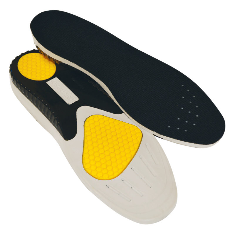 DUNLOP SoftStep Replacement Insoles - 91095 BLACK - BLACK, 5-5.5