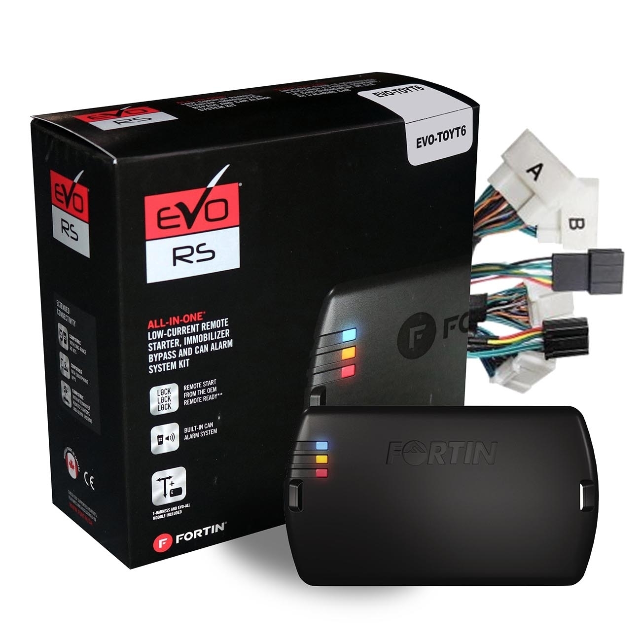 NEW Fortin EVO-TOYT6 Digital Remote Start For Select Toyota/Lexus PTS Vehicles