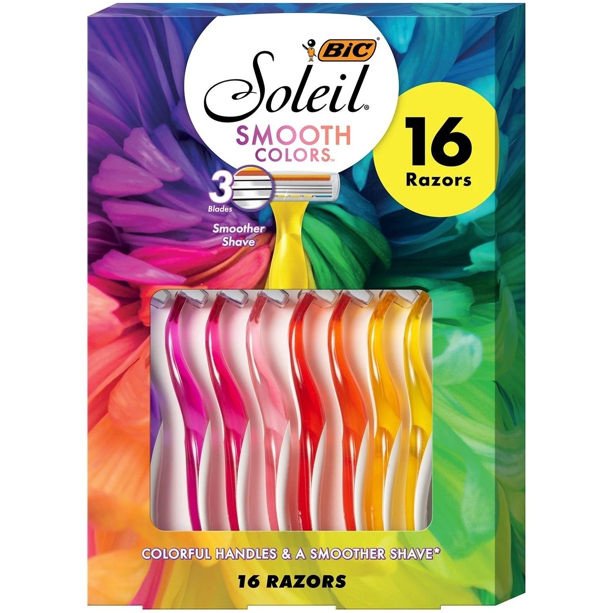 BIC Soleil Color Collection Women's Razors (16 Count)