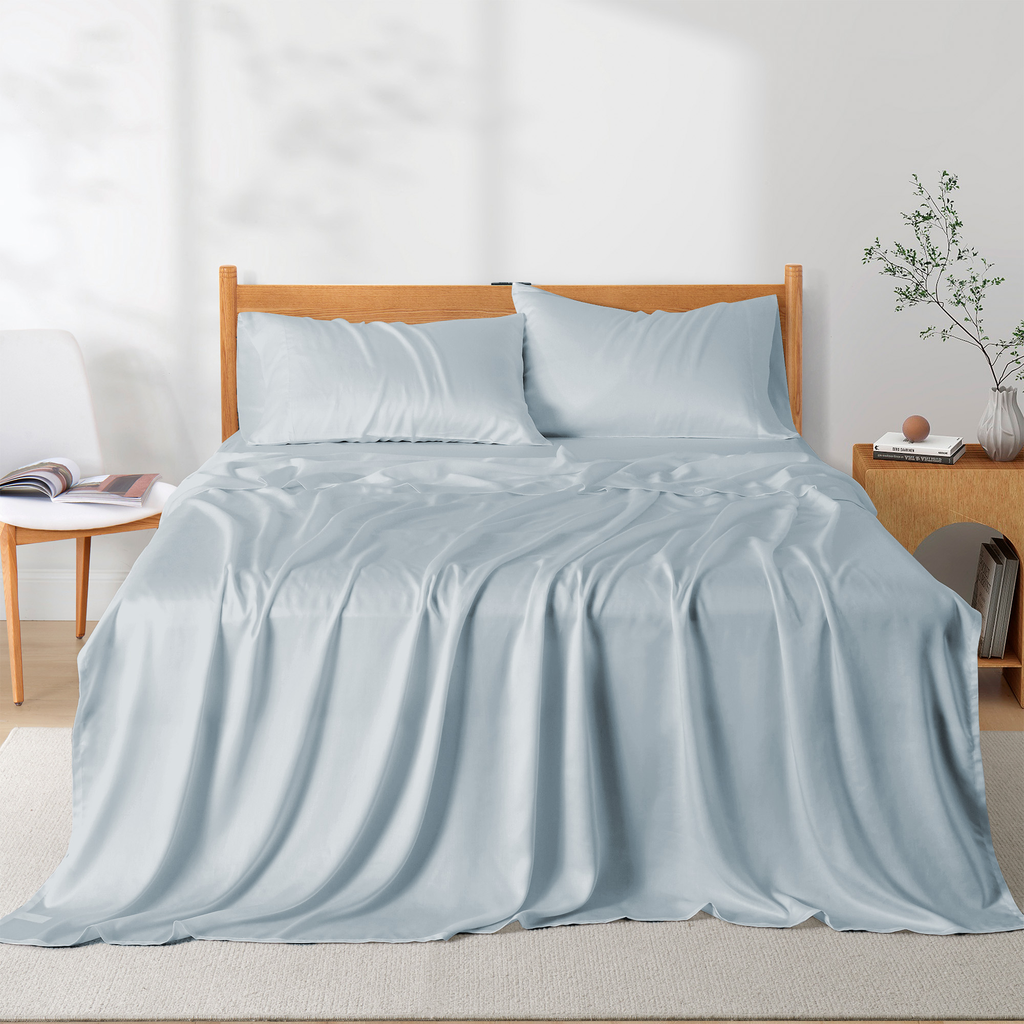 Cooling Sheets For Hot Sleepers, TENCELâ¢ Lyocell Sheets, Deep Pocket, Hotel Sheets - King Size