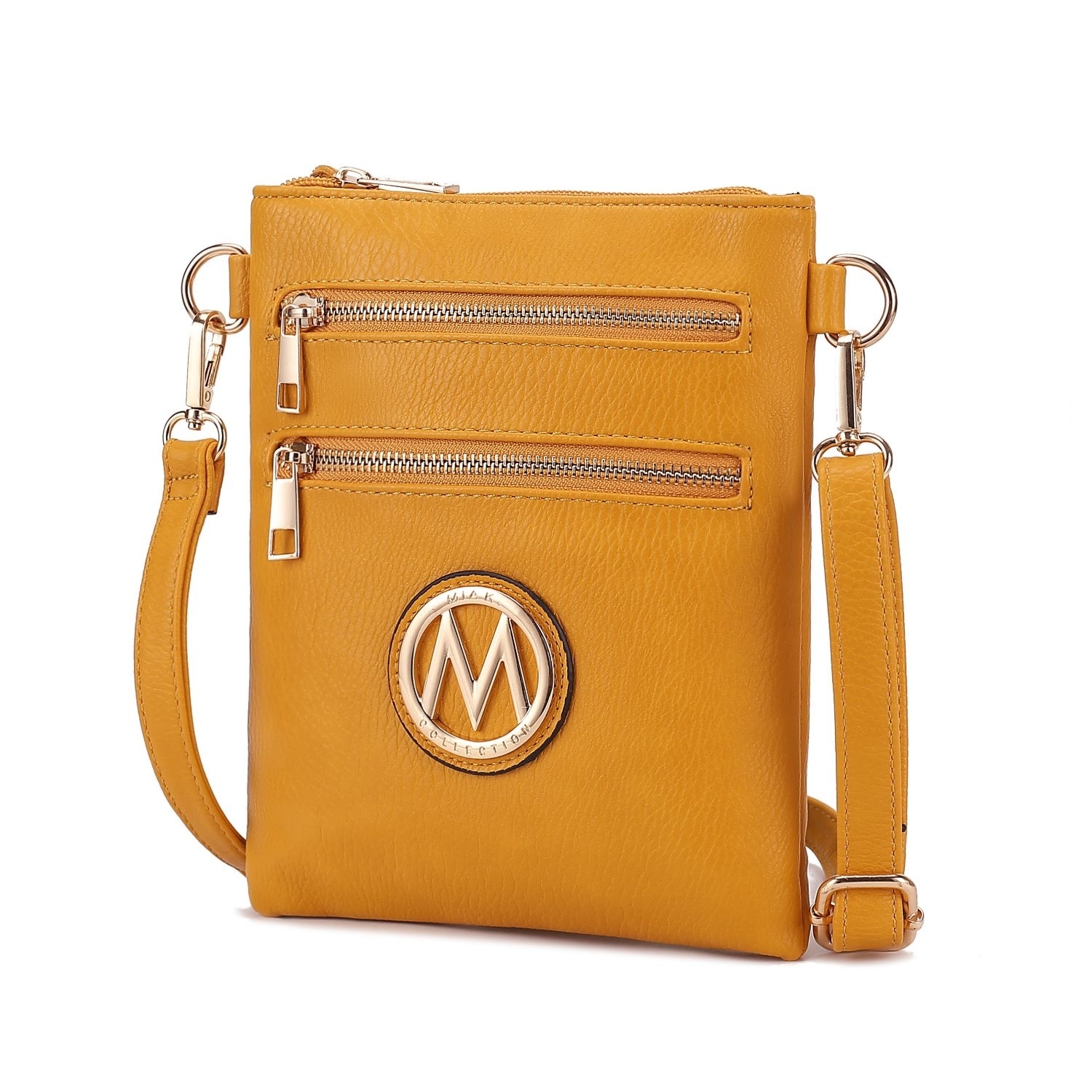 MKF Collection Medina Crossbody Handbag By Mia K. - Yellow