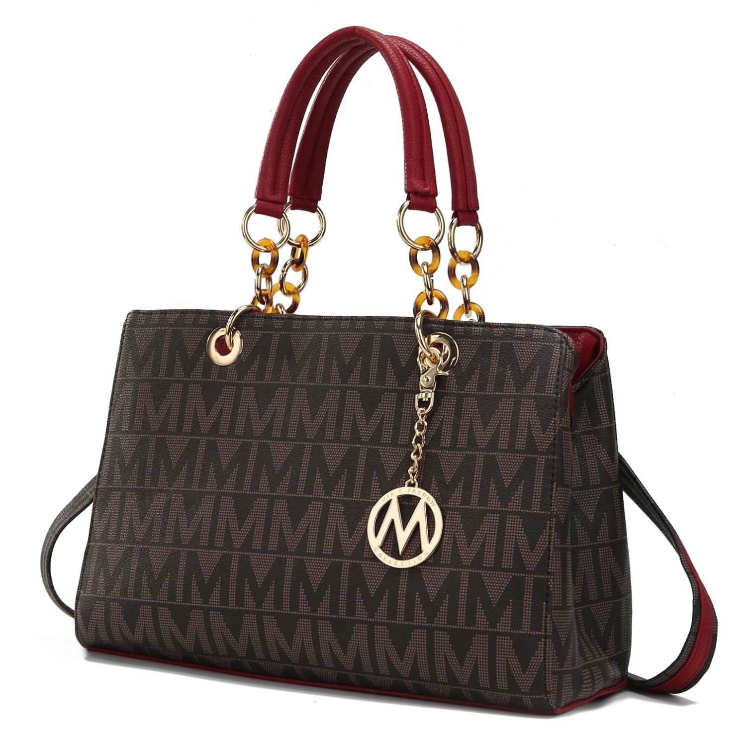 MKF Collection Sirna M Signature Tote Handbag By Mia K. - Red