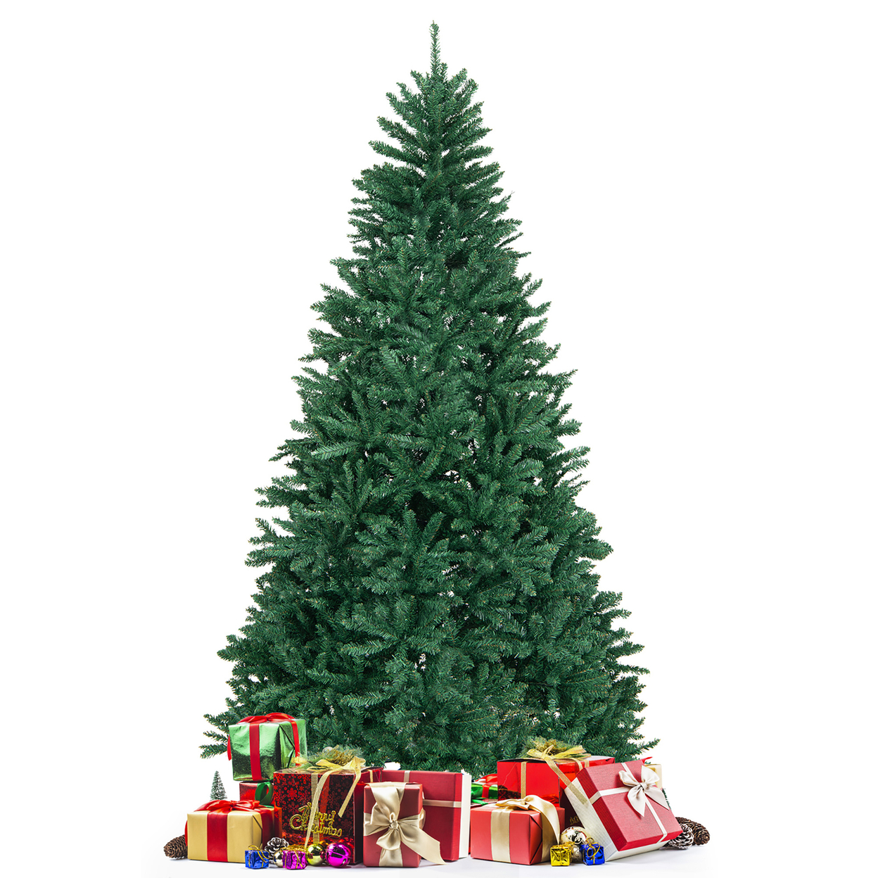 6ft/7.5ft/9ft Christmas Tree Premium PVC Needles Douglas Full Fir Tree - Green, 7.5ft