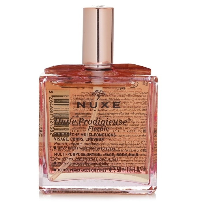 Nuxe Huile Prodigieuse Florale Multi-Purpose Dry Oil (Face Body Hair) 50ml/1.6oz