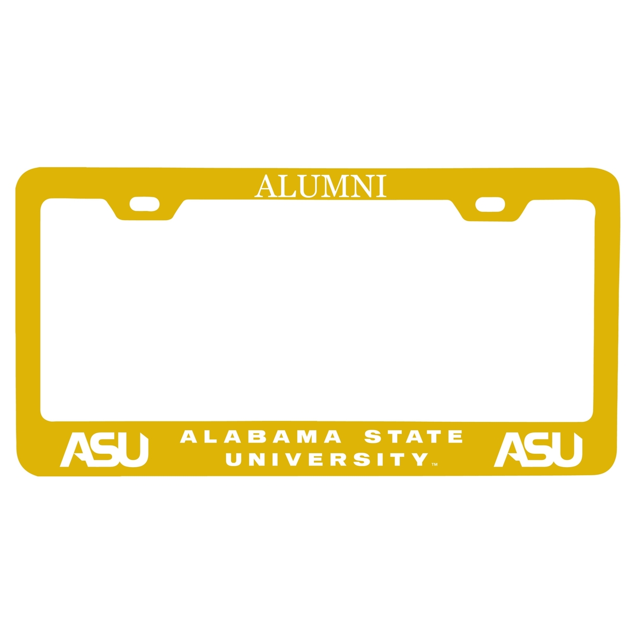 Alabama State University Alumni License Plate Frame
