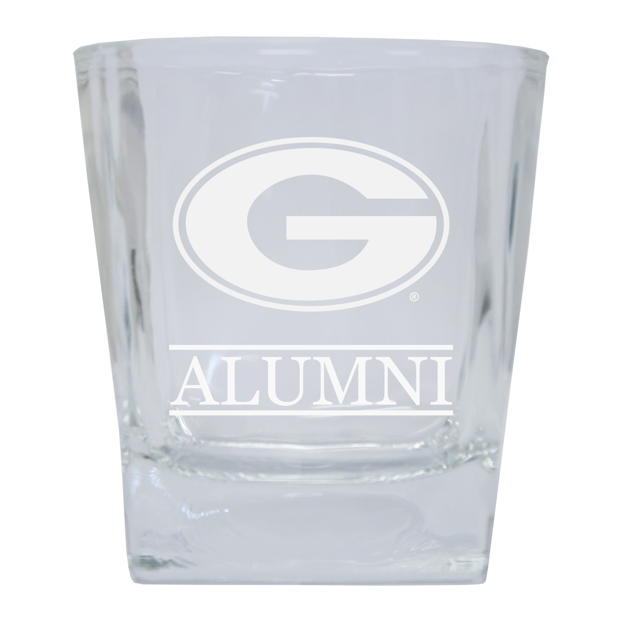 Grambling State Tigers Etched Alumni 10oz Glass Tumbler