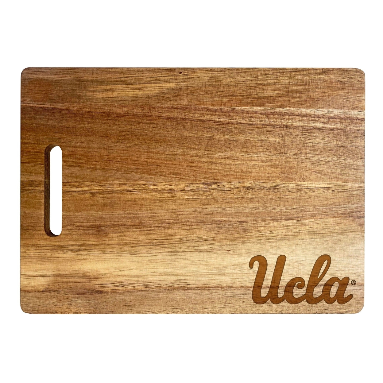 UCLA Bruins Engraved Wooden Cutting Board 10 X 14 Acacia Wood - Small Engraving