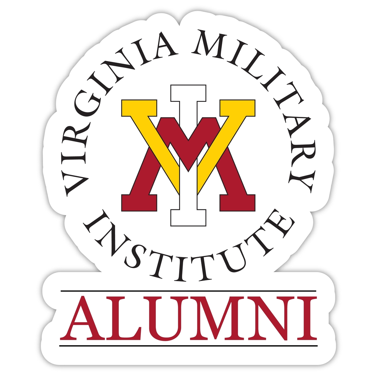 VMI Keydets Alumni 4 Sticker - (4 Pack)
