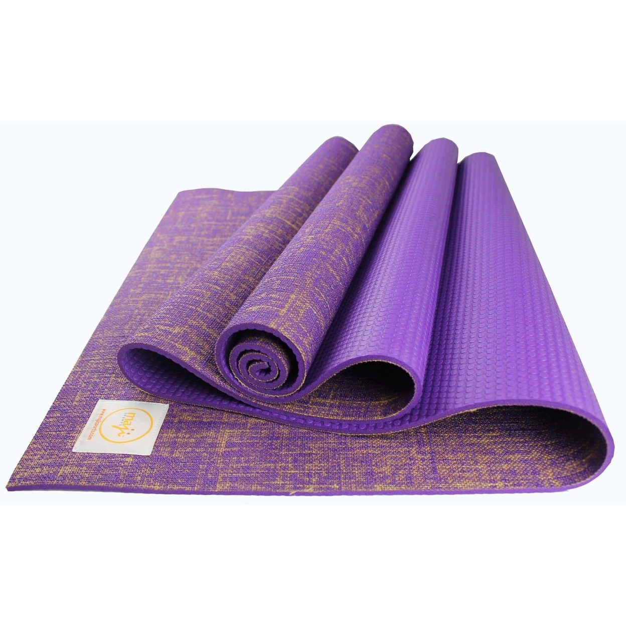 Jute Premium Eco Yoga Mat - Purple