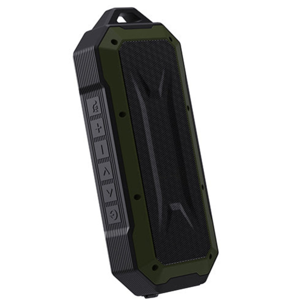 Duro Water-Resistant Portable Bluetooth Speaker, Shockproof & FM (SC-1454IPX) - Green