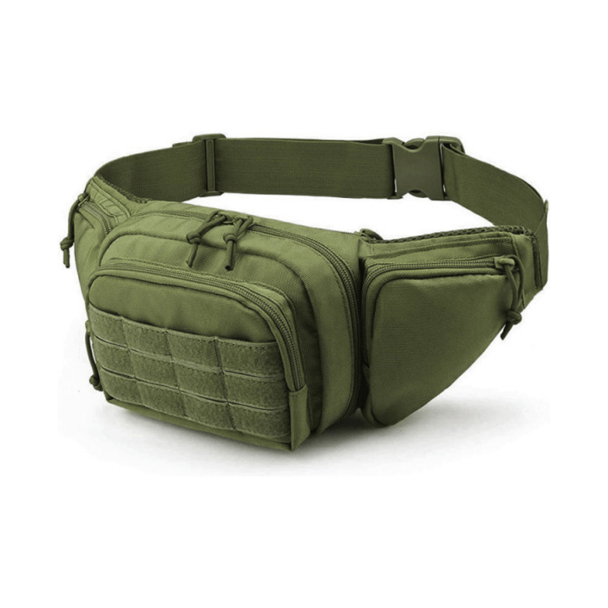 Tactical Waist Bag & MOLLE EDC Pouch For Outdoor Activities - Khaki