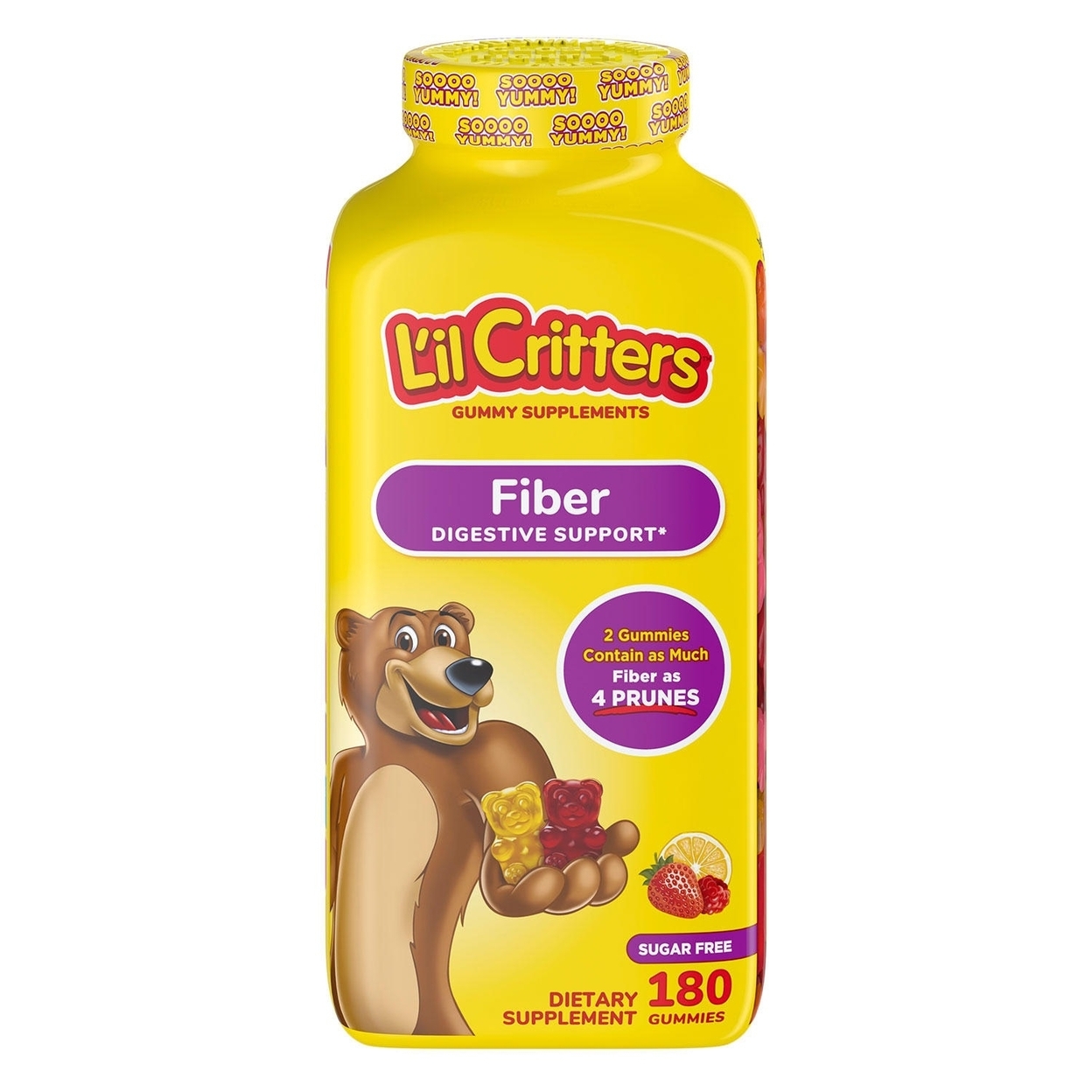 L'il Critters Fiber Gummy Bears (180 Count)