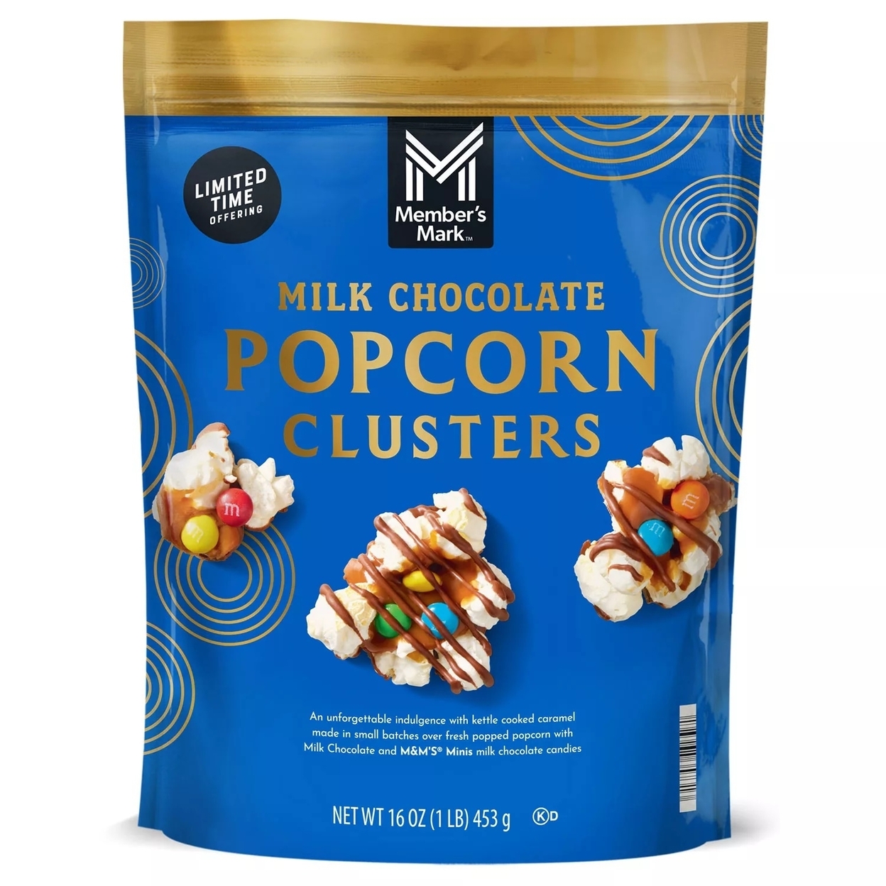 Member's Mark Milk Chocolate Popcorn Clusters (16 Ounce)