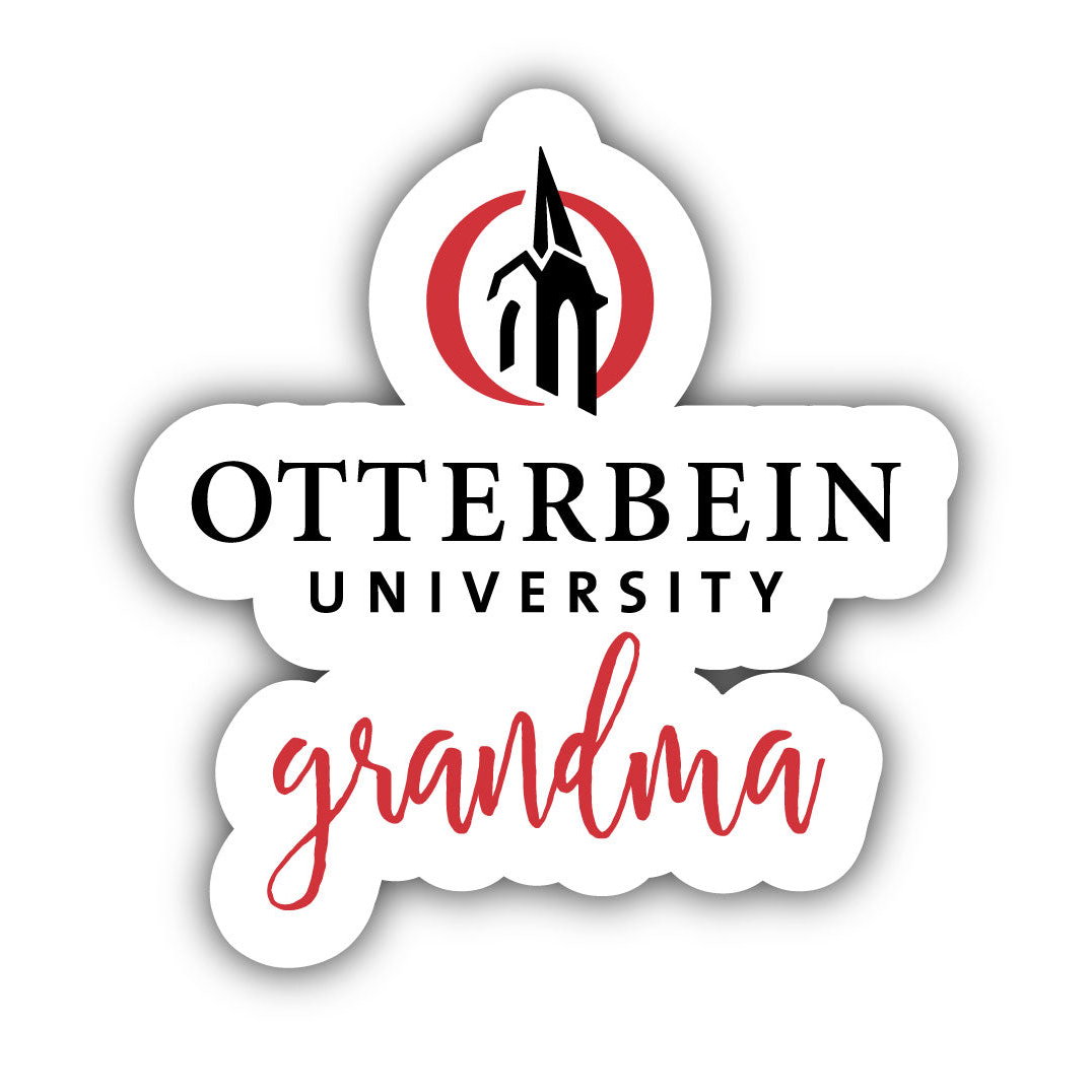 Otterbein University 4 Inch Proud Grandpa Die Cut Decal - Grandma
