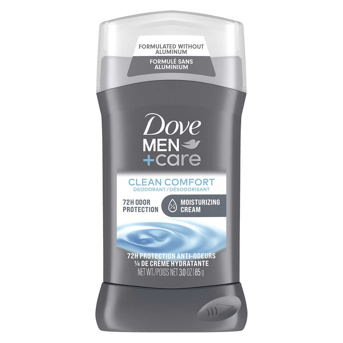 Dove Men+Care Aluminum-Free Deodorant; Clean Comfort, 3 Ounce (Pack Of 3)
