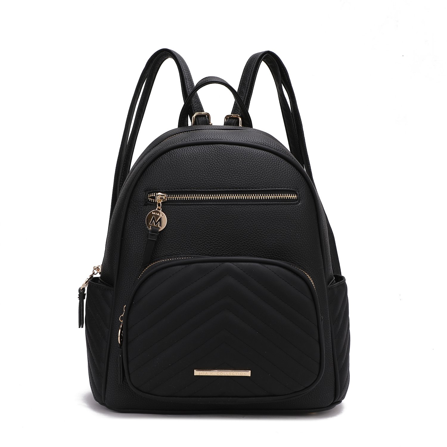 MKF Collection Romana Vegan Leather Womens Backpack By Mia K - Yellow