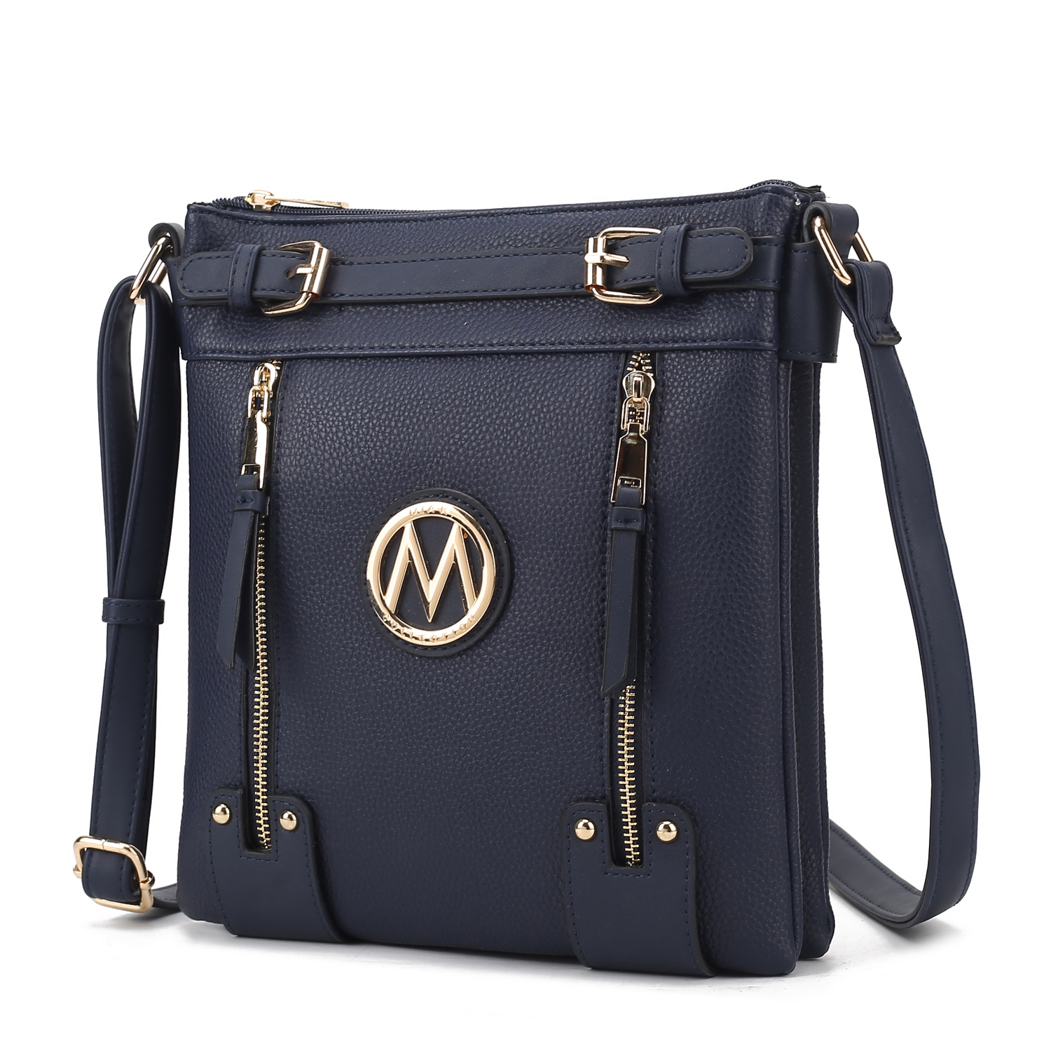 MKF Collection Lilian Crossbody Handbag By Mia K - Navy