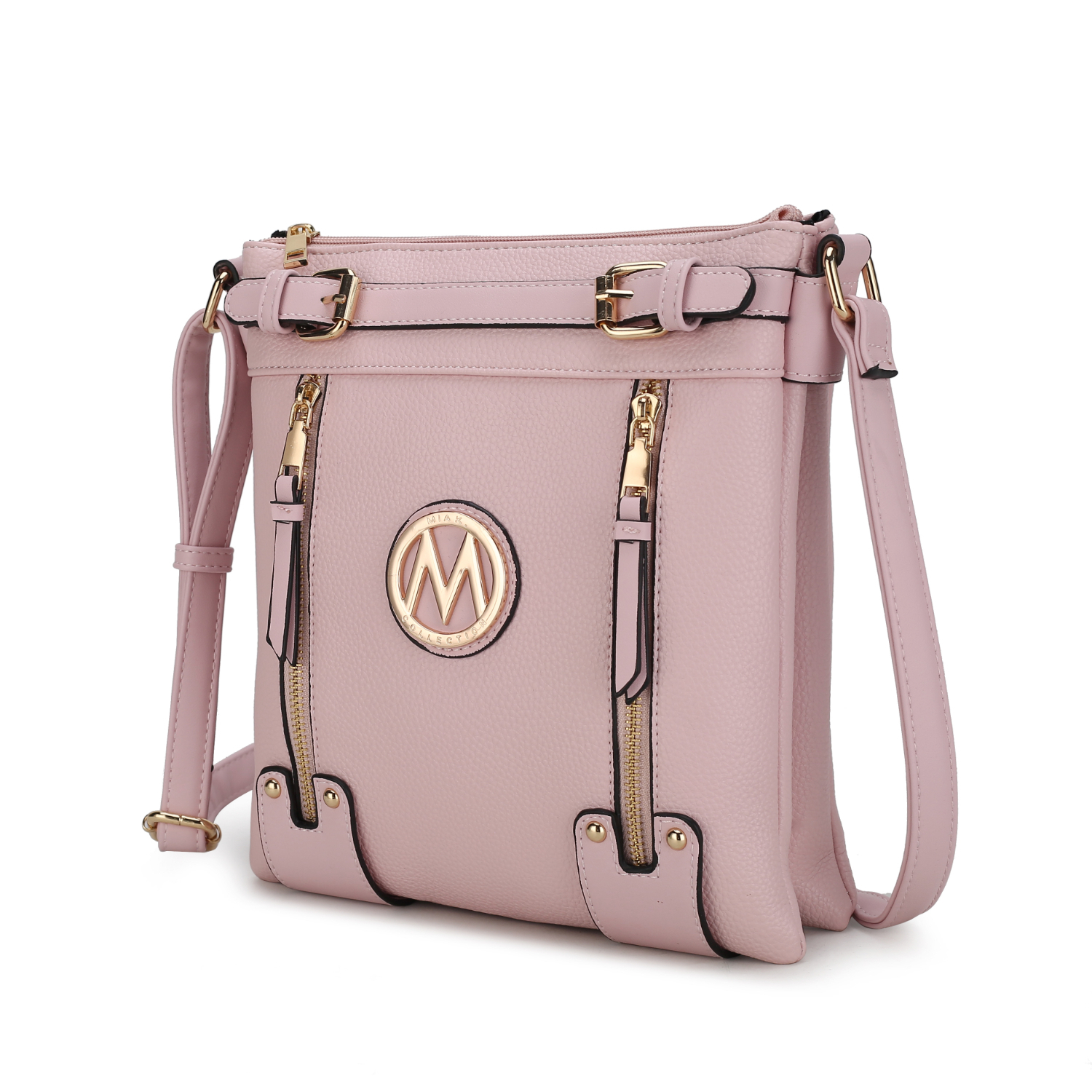 MKF Collection Lilian Crossbody Handbag By Mia K - Pink