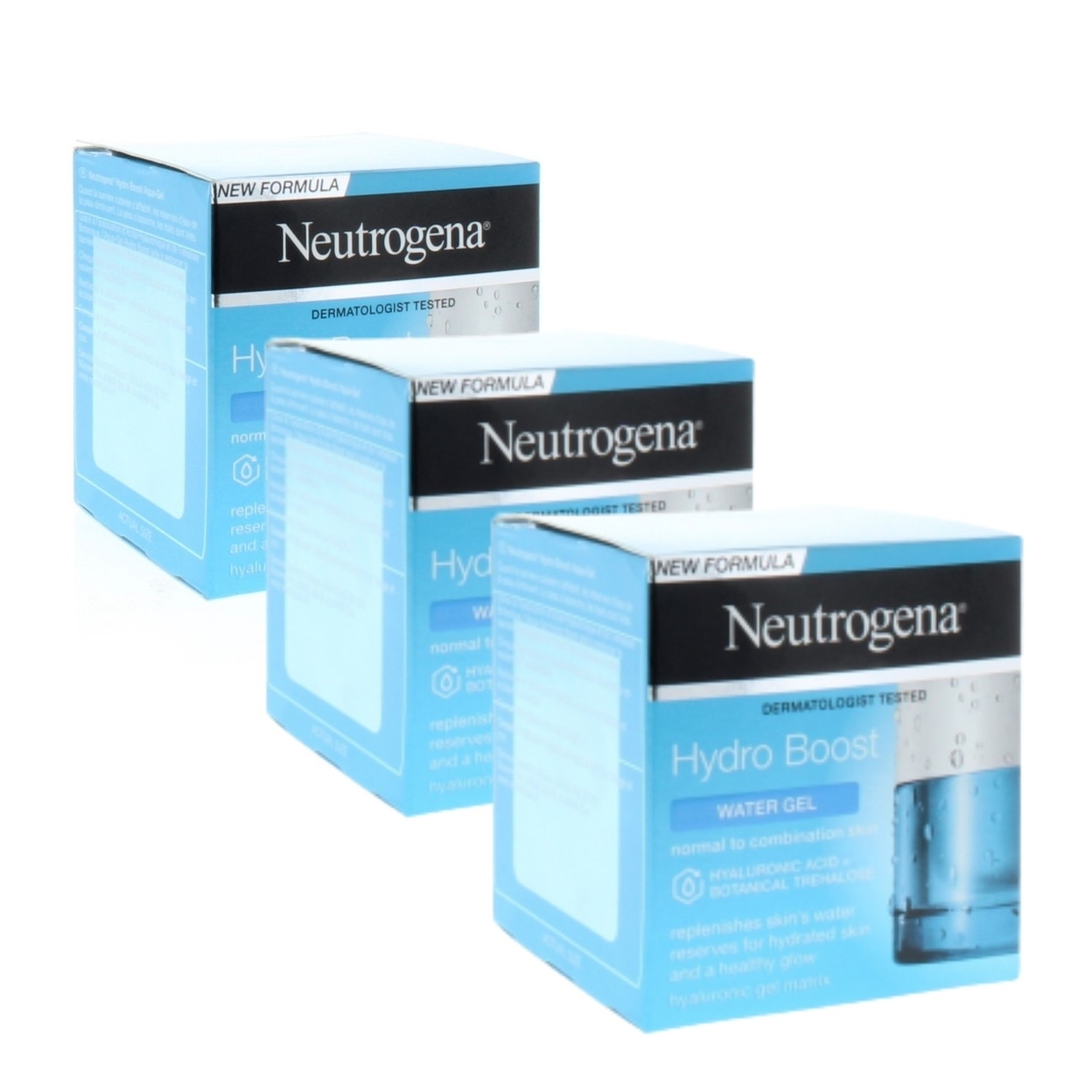 Neutrogena Hydro Boost Water Gel 50ml (3 Pack)
