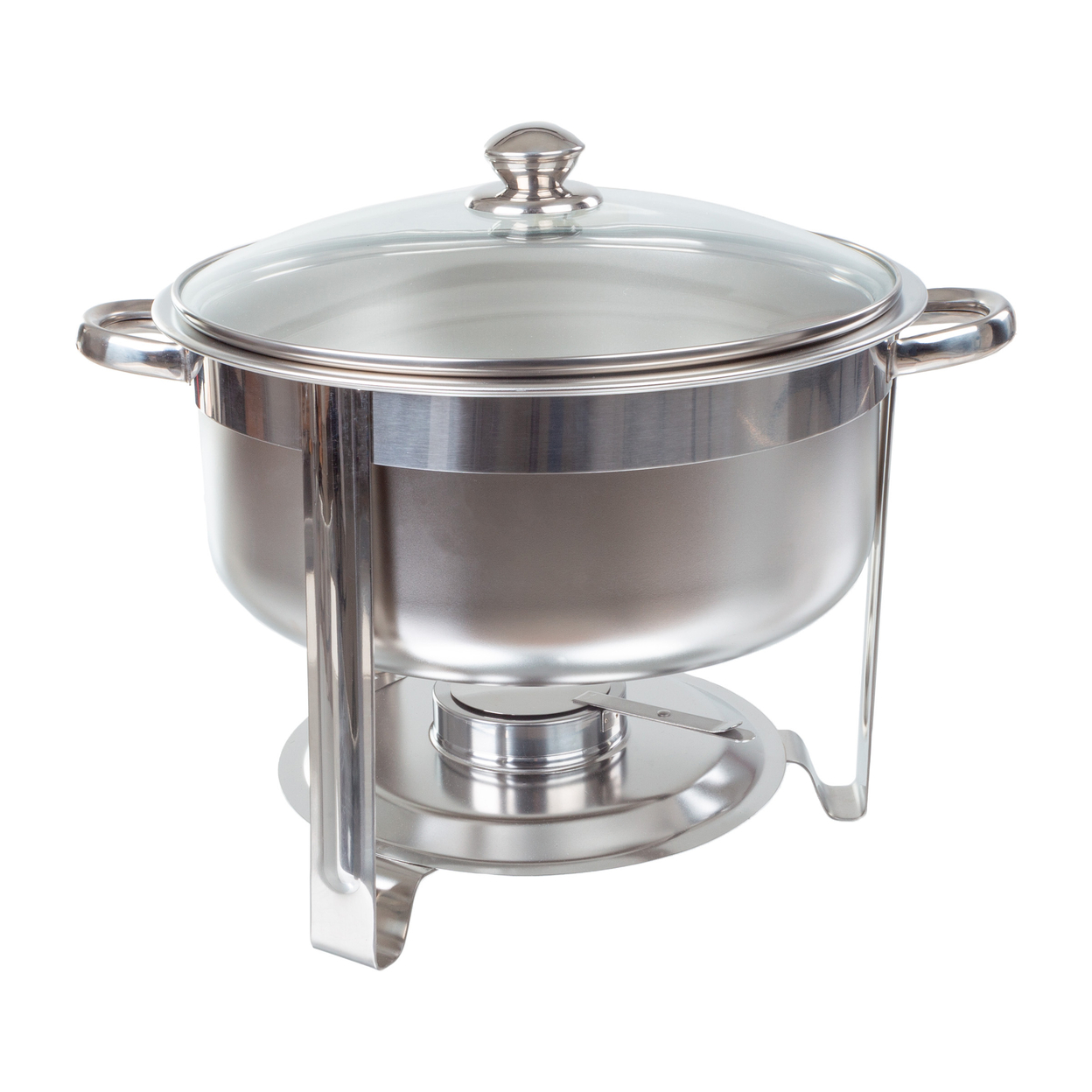 Round 7.5 QT Chafing Dish Buffet Set Food Warmers For Parties Stainless Steel