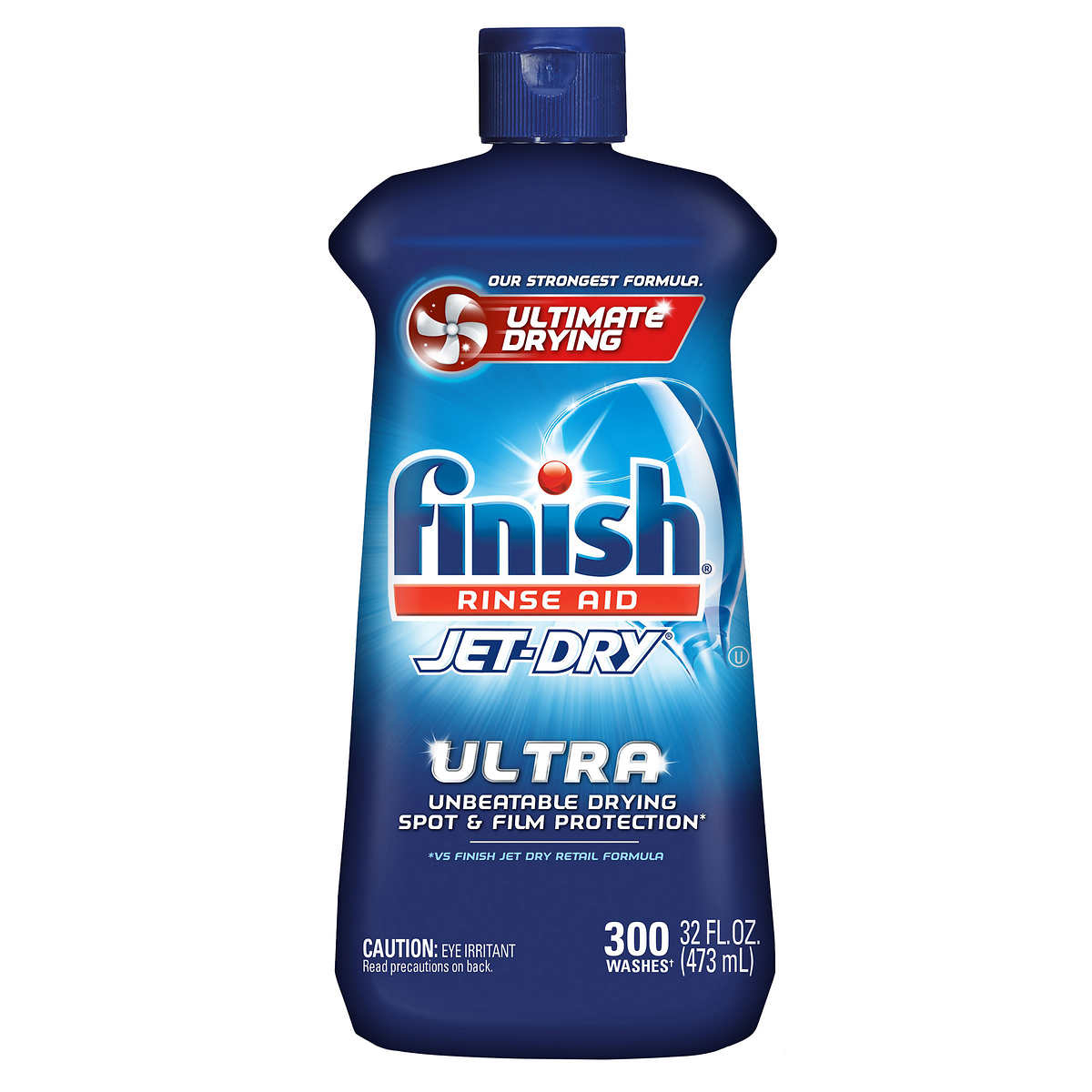 Finish Jet-Dry Ultra Dishwasher Rinse Aid, 32 Fl Oz