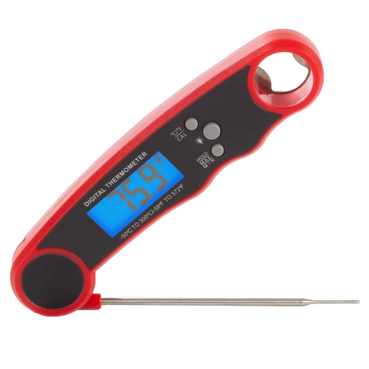 Instant Read Food Meat Thermometer Digital Magnetic Back