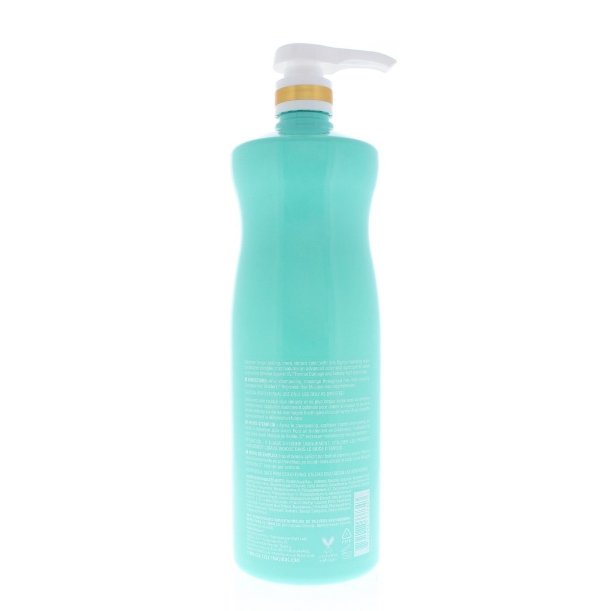 Malibu C Hydrate Color Wellness Conditioner 33.8oz/1 Liter