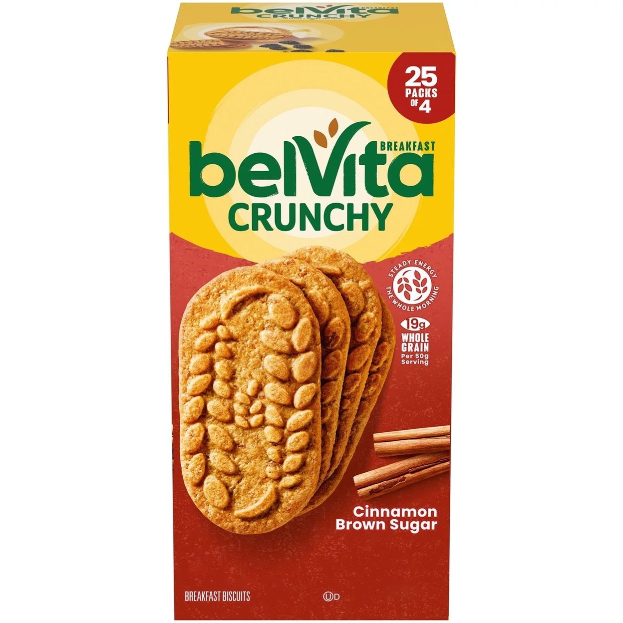 BelVita Cinnamon Brown Sugar Biscuits (25 Pack)