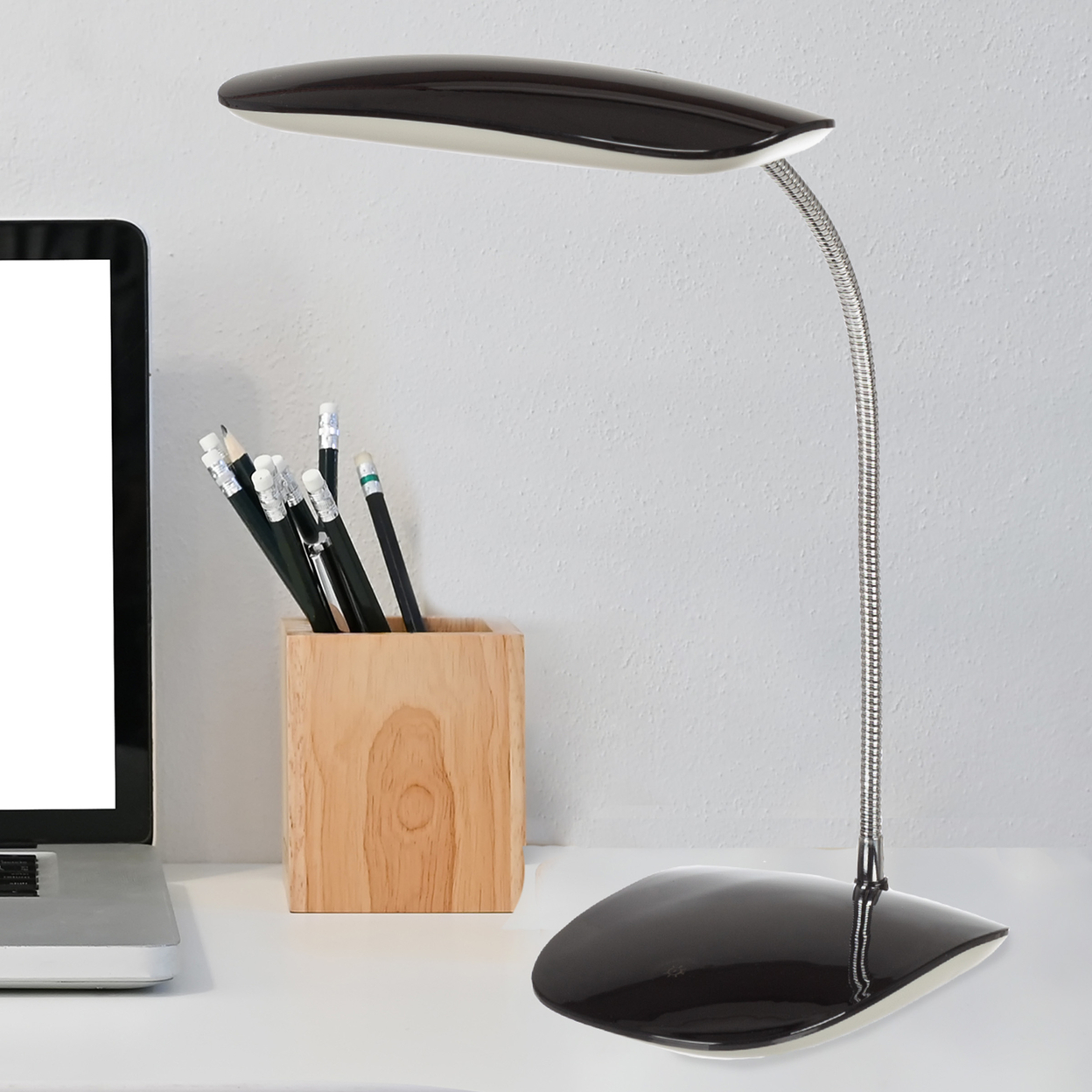 Northwest Touch Activated LED USB Desk Lamp - Black