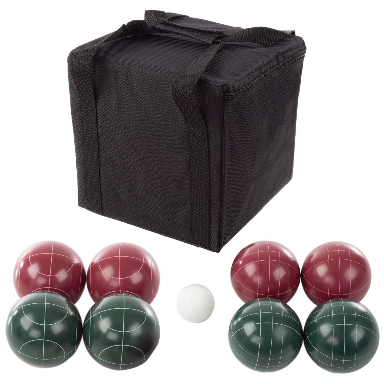 Bocce Ball Set Regulation Outdoor Family Bocce Game For Backyard Lawn