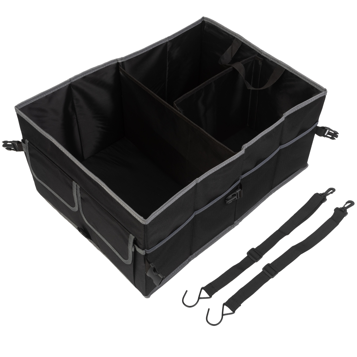 Car Organizer Collapsible Storage Box Trunk Organizer Waterproof Bottom Liner