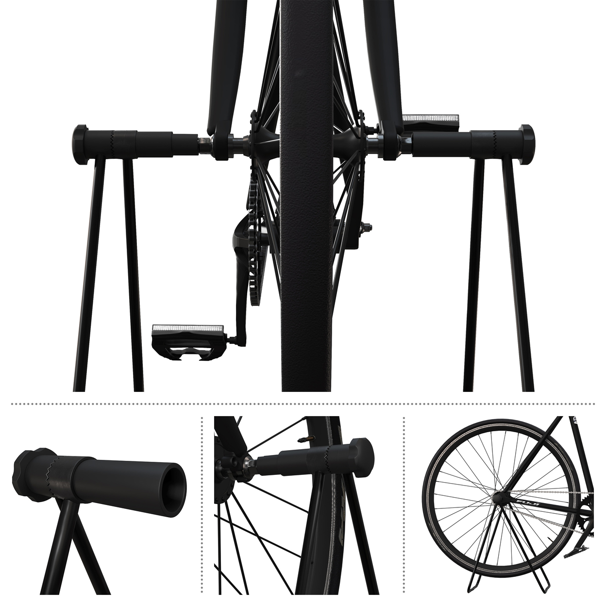 Foldable Bicycle Repair Stand Adjustable Bike Mounts