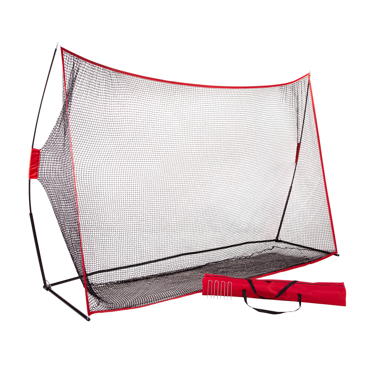 Golf Net 10 X 7 Heavy Duty Golf Training Equipment Net With Steel Frame And Carry Bag