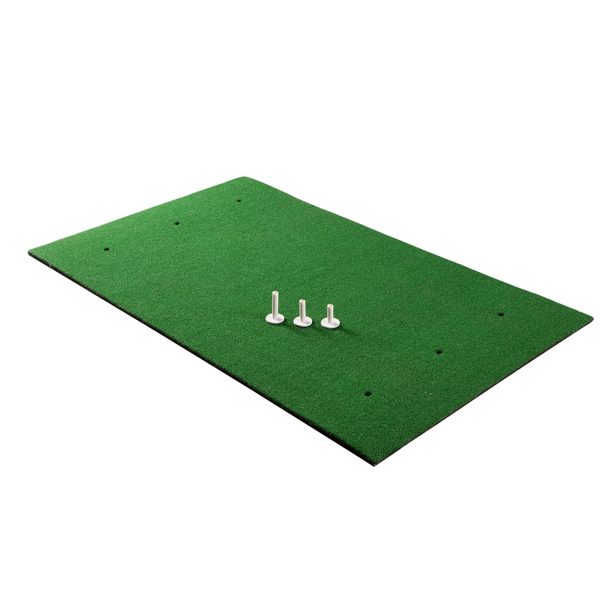 Golf Practice Hitting Mat 3 X 5 Ft Artificial Turf Training Mat With 3 Rubber Tees