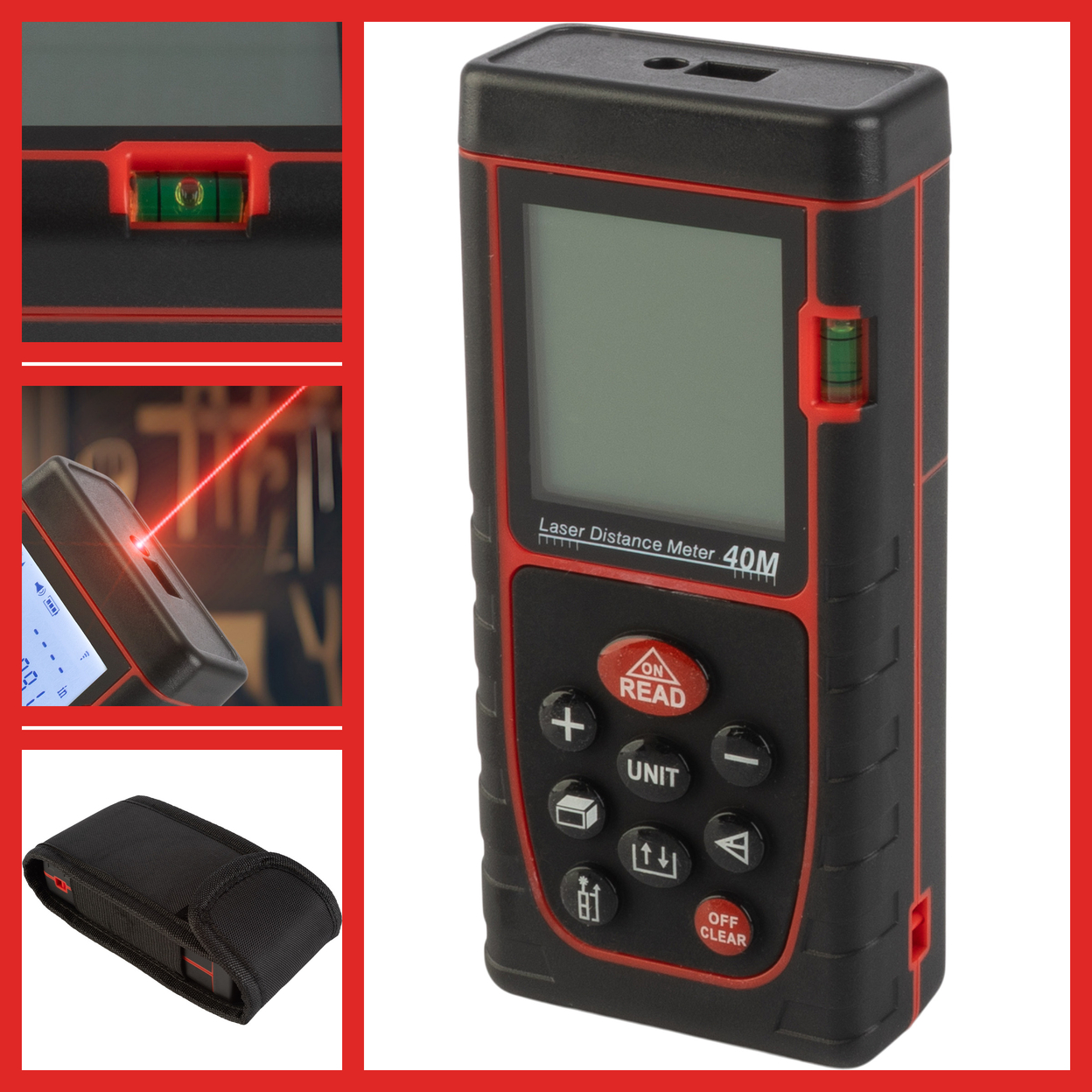 Laser Measurement Tool 130FT Laser Measure Laser Distance Meters
