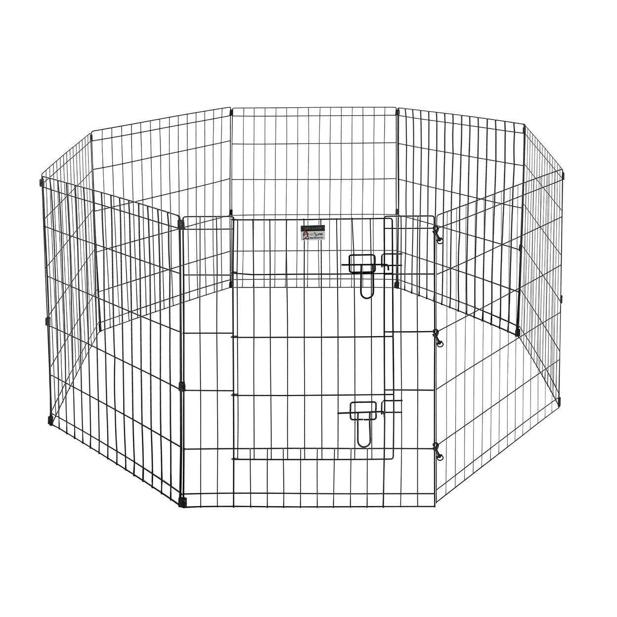 Pet Trex 24 Exercise Playpen For Dogs Eight 24 X 30 High Panels With Gate