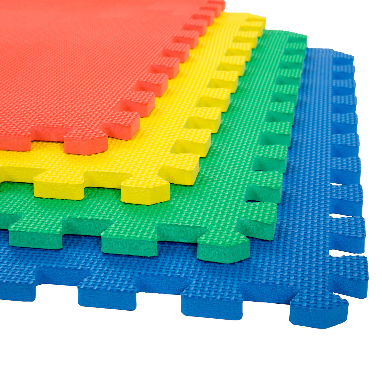 Stalwart Exercise Foam Flooring - 4 Pc - 2' X 2' Tiles 16 Square Feet Yoga
