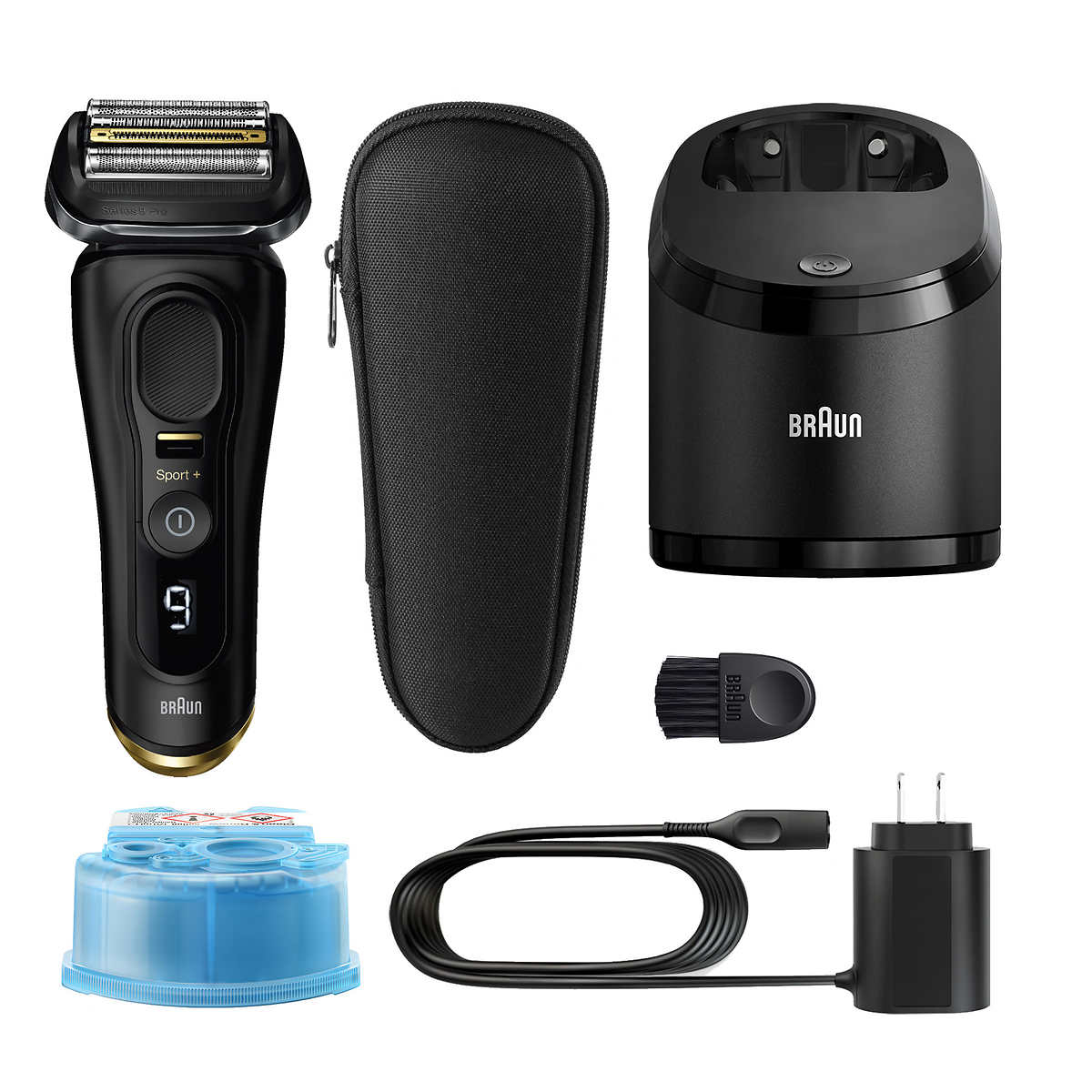 Braun Series 9 Sport + Shaver With Clean And Charge System