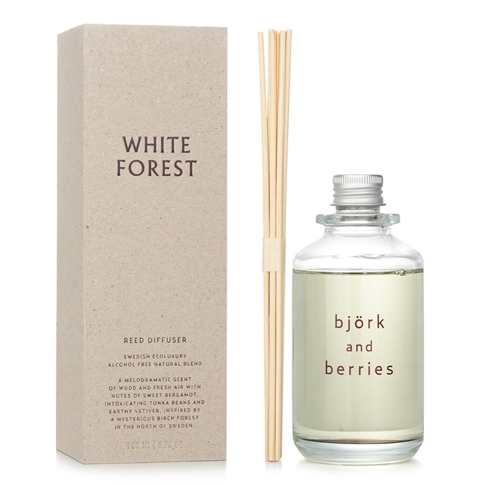 Bjork & Berries White Forest Reed Diffuser 200ml/6.76oz