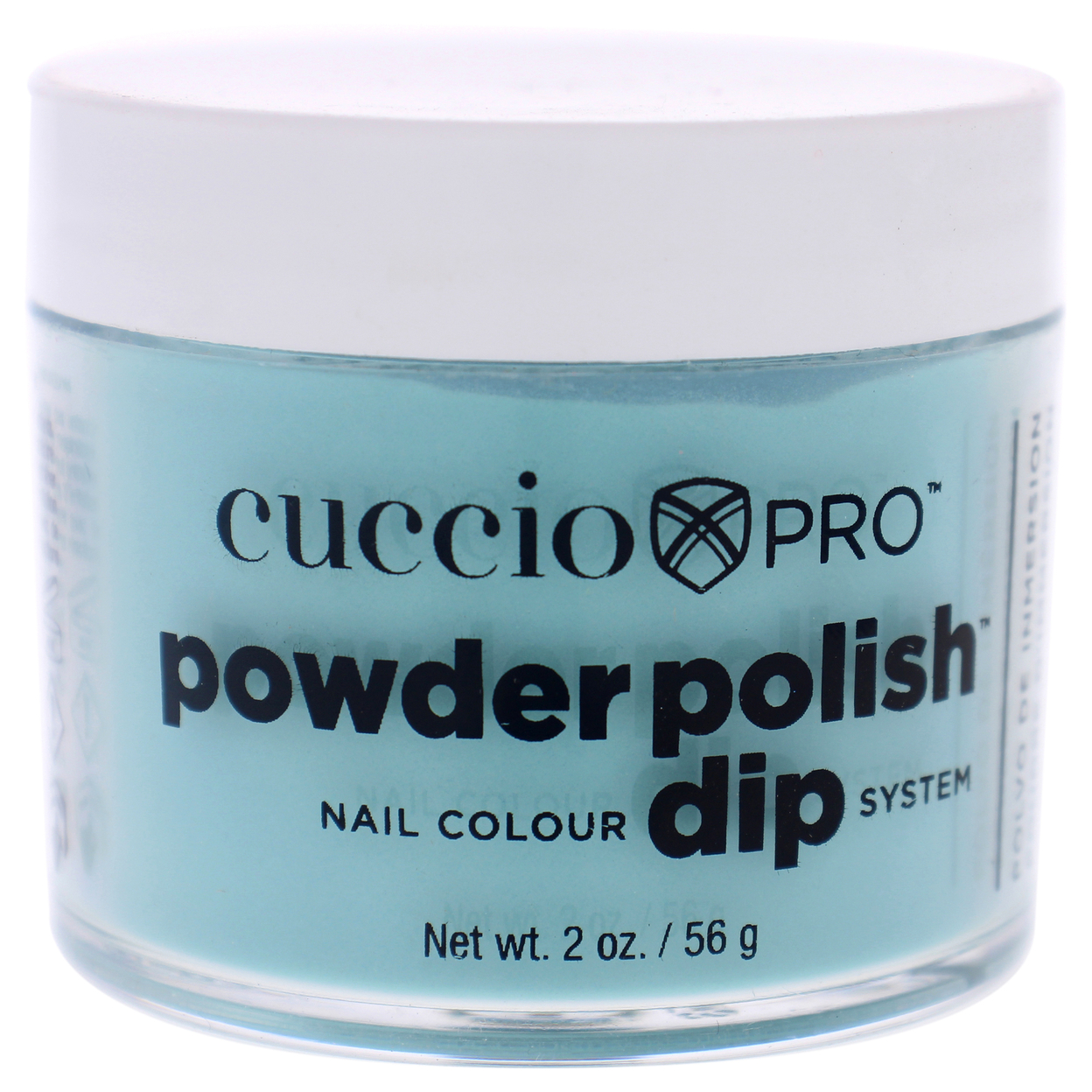 Cuccio Pro Pro Powder Polish Nail Colour Dip System - Aquaholic Nail Powder 1.6 Oz