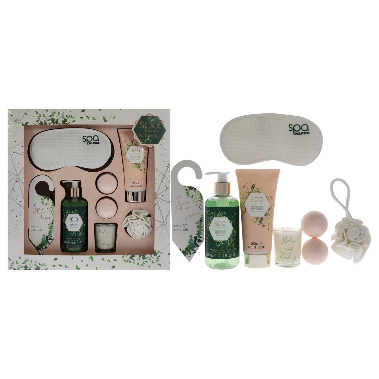 S&G Spa Botanique Home Spa Beauty Kit 20.95 Oz